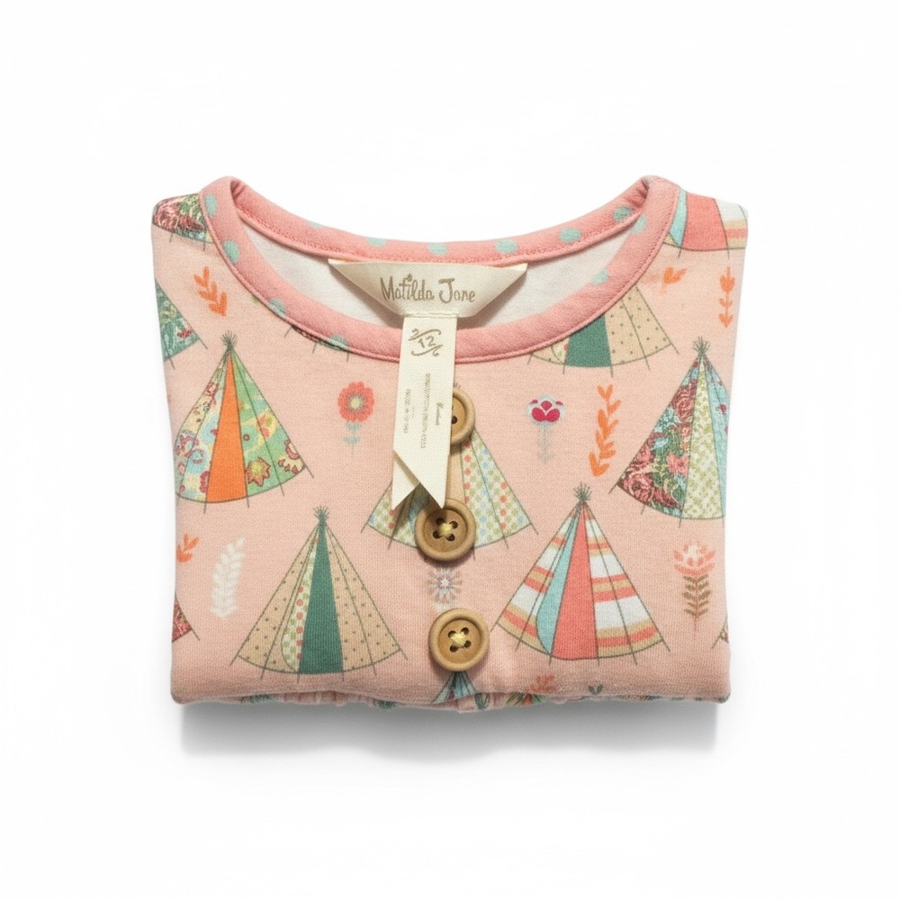 Matilda Jane Blush Teepee Patterned Top